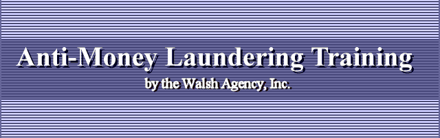 Aml For Money Service Buisinesses Walsh Agency